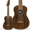 Fender Acoustics Zuma Exotic Concert Ukulele, Walnut Fingerboard, Bocote