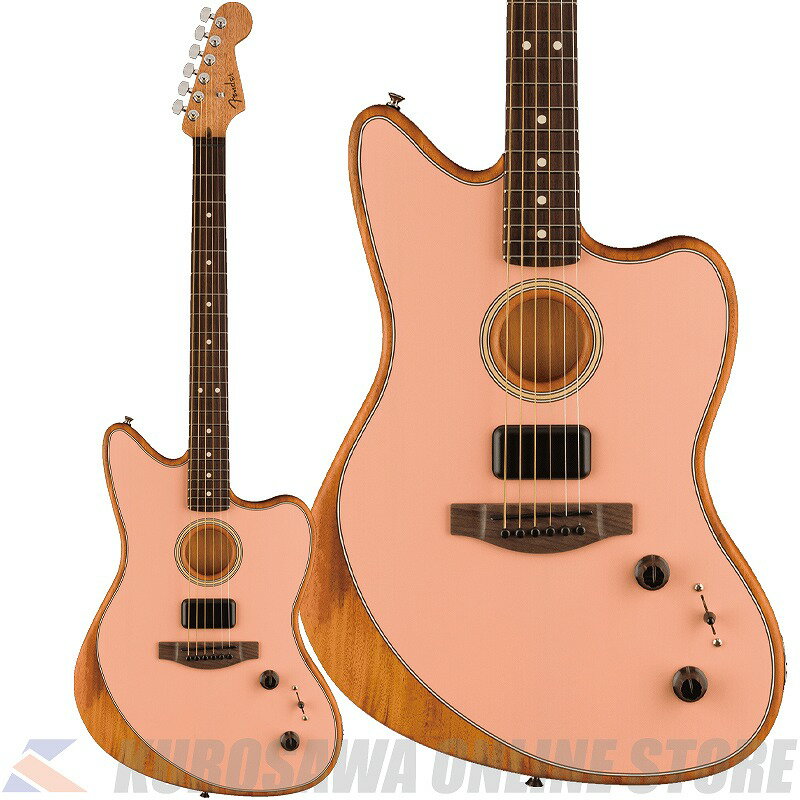 Fender Acoustasonic Player Jazzmaster Shell Pink