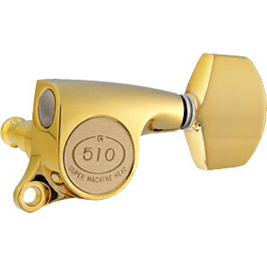 Gotoh / ゴトー SG510 Series for Standard Post SGS510 (Gold / A01) [対応ヘッド: L3+R3 ] 《ギターペグ6個set》 【送料無料】(受注生産品)