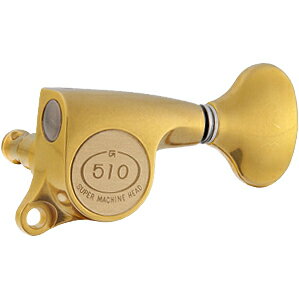 Gotoh / ゴトー SG510 Series for Standard Post SGS510 (X Gold / S5) [対応ヘッド: L6/R6/L3+R3] 《ギターペグ6個set》 【送料無料】(受注生産品)