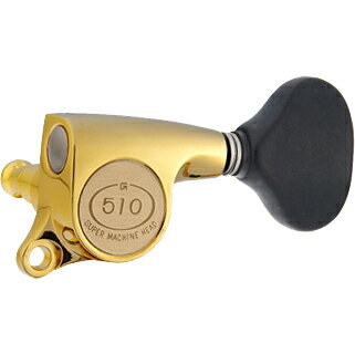 Gotoh / ゴトー SG510 Series for Standard Post SGS510Z (Gold / BL5) [対応ヘッド: L3+R3 ] 《ギターペグ6個set》 【送料無料】(受注生産品)