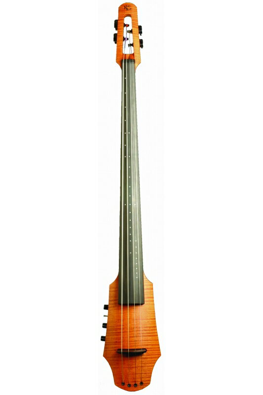 NS Design CR4-AM CR Cello 4st Amber Solid-body, Polar PU, Dual Mode Pr...