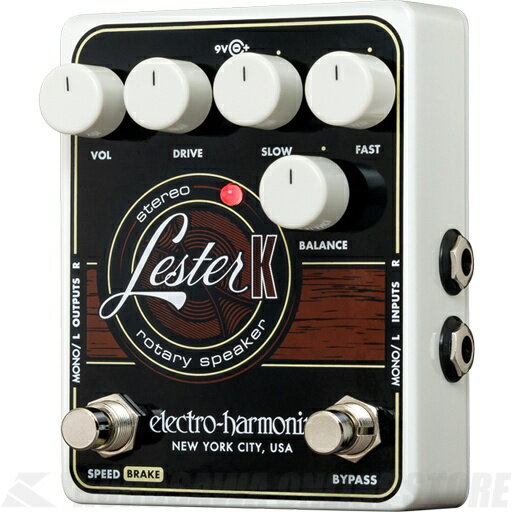 electro-harmonix Lester K [Stereo Rotary Speaker] (ロータリースピーカーエミュレーター)