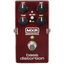 MXR M85 Bass Distortion Ryan RatajskiのFuzzrociousペダルのすばらしいディストーションサウンドを元に、モダンなベースサウンドに仕上げました。 DRYとWETでディストーションと原音をミックスでき、TONEでディストーションの音色を仕上げられます。 ディストーションクリッピングはシリコン/LEDが選択でき、そのサウンドを選べます。