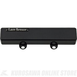 LACE MUSIC PICKUPS BASS Man O'War J Bass Bridge (BLACK) 《ピックアップ/ベース用》【送料無料】