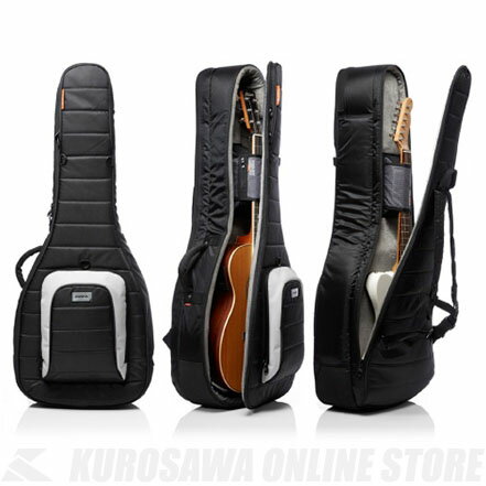 MONO CASE M80 series Dual ACOUSTIC + Electric Guitar M80 2A-BLK (Black) (エレキ+アコースティックギター2本収納ギグバッグ)(ご予約受付中)