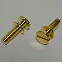 Montreux Selected Parts / Metric studs set for Montreux custom wrap around bridge Gold (2本セット) [9156] 《パーツ・アクセサリー / スタッド》