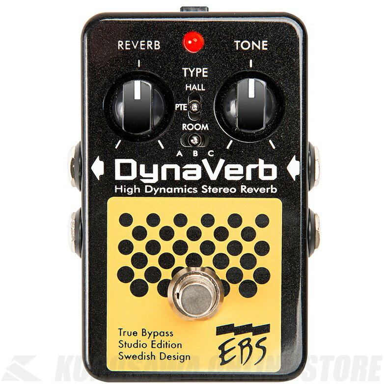 EBS DynaVerb Studio Edition《ベース用エフェクター/リバーブ》【送料無料】(ご予約受付中)