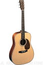Martin Guitar STANDARD Series HD-28 1976年に発表されたHD-28は、戦前に使用されていたヘリンボーンのボディ・インレイとスキャロップド・X・ブレーシングを採用したモデル。ヴィンテージ風味も醸し出す品格のあるこのモデルは、当時からD-28に匹敵する人気を誇っている。 Specification Top：Solid Spruce Top Bracing Pattern：Standard "X" Scalloped Back Material：Solid East Indian Rosewood Side Material：Solid East Indian Rosewood Top Inlay Style：Bold Herringbone Neck Material：Select Hardwood Neck Shape：Low Profile Fingerboard Material：Solid Black Ebony Scale Length：25.4"（645.2mm） Fingerboard Width at Nut：1-11/16"（42.9mm） Bridge Material：Solid Black Ebony Bridge Style：Belly Tuning Machines：Chrome Enclosed w/Large Buttons Pickguard：Tortoise Color Case：640 Molded