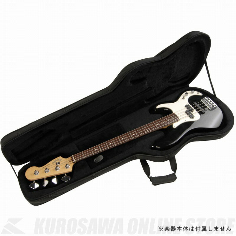 SKB Universal Shaped Electric Bass Soft Case 発泡スチロールコアのソフトケース。一般的なシェイプドのベースギターケース。。 収納楽器最大サイズ Body Length:17.00 in (43.18 cm) Body Depth:2.75 in (6.99 cm) Lower Bout:14.00 in (35.56 cm) Upper Bout:11.00 in (27.94 cm)