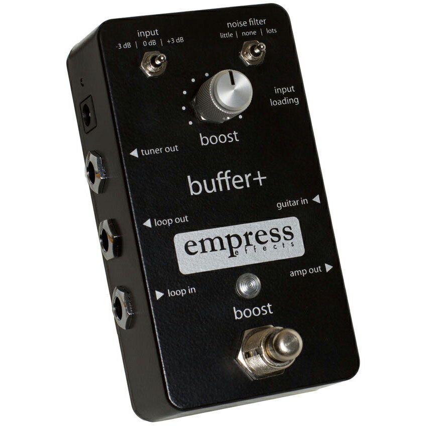 Empress Effects buffer+ Buffer/Booster/Noise reduction Guitar Pedal 《エフェクター/バッファー/ブースター/ノイズリダクション》