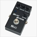 ZCAT Pedals Delay-Reverb HQ Delay+ Reverb ハイクオリティな音質を持つディレイに独立したリバーブを融合 最大700msecのディレイタイムを持つディレイサウンドと高品位なリバーブエフェクトを1つのペダルに融合。ギターサウンドの空間の核となる残響を1台のペダルで演出できます。　