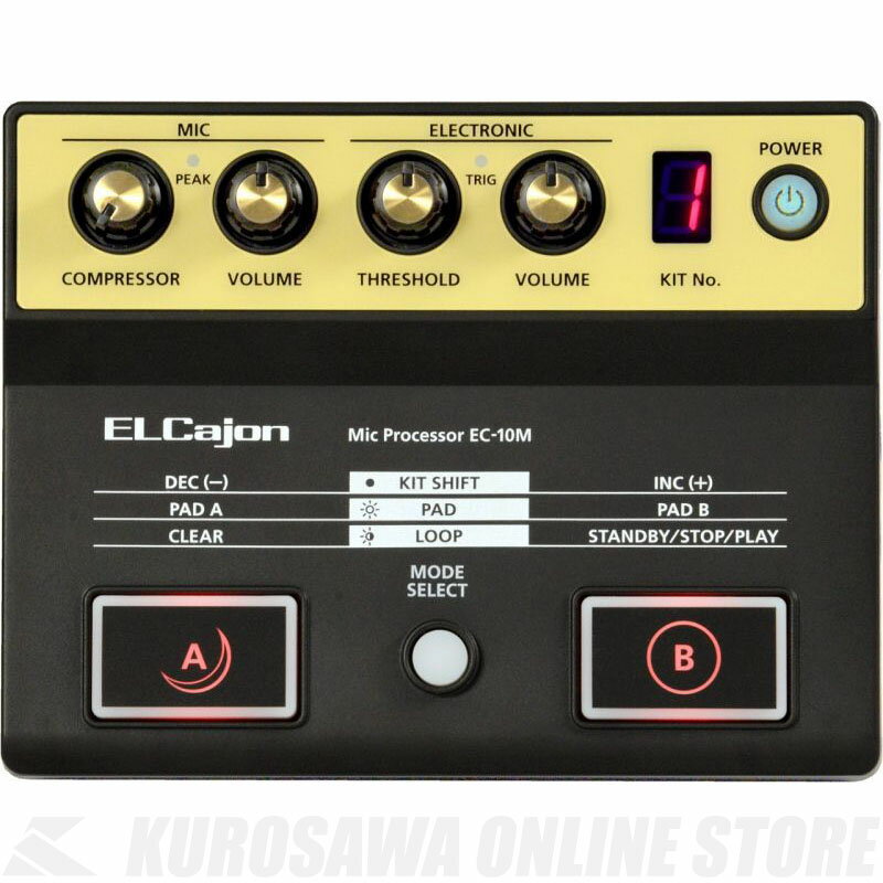 Roland EC-10M EL Cajon Mic Processor 《カホン専用マイク・プロセッサー》【送料無料】