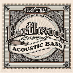 ERNIE BALL #2070 Earthwood Phosphor Bronze Acoustic Bass Strings《アコースティックベース弦》【ネコポス】