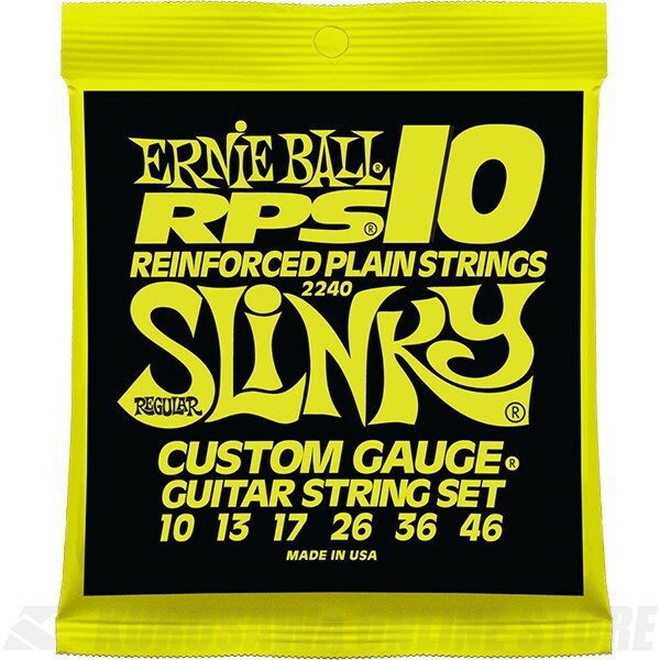 ERNIE BALL #2240 Regular Slinky RPS Nickel Wound Electric Guitar Strings《エレキギター弦》【ネコポス】