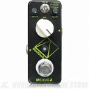 - Mooer / ModVerb - Mooer ModVerbは、3つの人気モジュレーションエフェクトとリバーブを合わせてたミニサイズペダルです。モジュレーションのタップテンポや、音を無限大に伸ばすフリーズ機能も搭載。 フランジャー、ビブラート、フェイザーの中から選択したエフェクトとリバーブを合わせて使うことができます。リバーブは新開発のアルゴリズムを収録した高品位なオリジナルリバーブです。 リバーブとフランジャー、ビブラート、フェイザーを組み合わせることで、小さなペダルに空間系サウンドをまとめたり、より空間的な広がりのあるモジュレーションエフェクトを作ることができます。 ●特徴 ・ハイクオリティリバーブとフランジャー、ビブラート、フェイザーを1台に ・Depth、Decay、Mixコントロール ・タップテンポ機能搭載 ・フリーズ機能搭載&nbsp;&nbsp; &nbsp; ・小型サイズに多彩な機能を凝縮 ・トゥルーバイパス ●コントロール ・Flanger/Vibrato/Phaserスイッチ：フランジャー、ビブラート、フェイザーから使用するエフェクトを選択します。 ・MIX：リバーブエフェクトのウェット/ドライバランスを調整します。 ・DEPTH：モジュレーションの深さを調整します。 ・DECAY：リバーブの深さを調整します。 ●タップテンポ EchoVerbはモジュレーションスピードをタップテンポでコントロールすることが可能です。 タップテンポの入力は2LEDボタンをタップすることでディレイタイムを設定します。 ●フリーズ フットスイッチをホールド（長押し）すると、ホールド中音を固定していつまでも出力できるフリーズモードとなります。フットスイッチを離すと解除されます。 ●スペック インプット：1/4インチモノラルオーディオジャック（インピーダンス：470kΩ） アウトプット：1/4インチモノラルオーディオジャック（インピーダンス：100Ω） 電源：レギュレートされたセンターマイナスDC9Vアダプター（電池はご使用になれません） 消費電流：160mA サイズ：93.5mm(D)×42mm(W)×52mm(H) 重量：146g 種類：フェイザー、フランジャー、トレモロ/ヴィブラート、リバーブ（ギター用） アダプター：9Vセンターマイナス 電池駆動：- コントロール：TONE、VOLUME、SPEED、MODE、TAPスイッチ