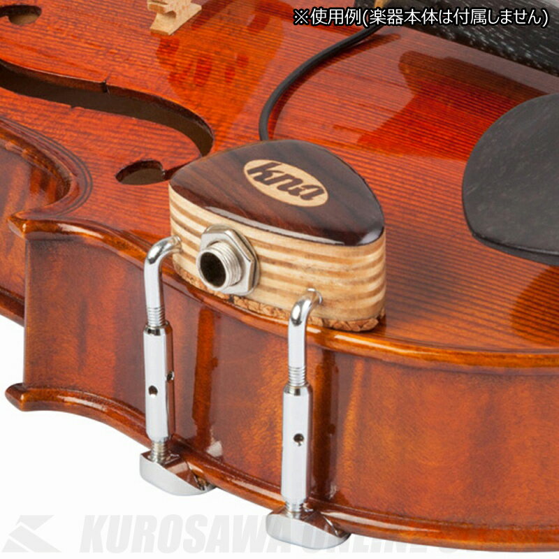 KNA Pickups VV-1 Portable Violin Pick-up with 1/4" Socket (バイオリン用ピックアップ)(送料無料)