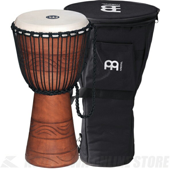 Meinl ORIGINAL AFRICAN STYLE ROPE TUNED WOOD DJEMBES ADJ2+BAG WATER RHYTHM SERIES ADJ2-M+BAG (ジャンベ)(ご予約受付中)