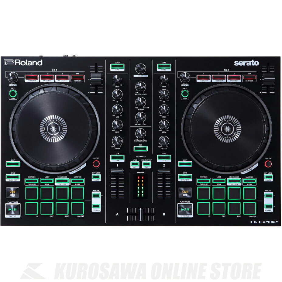 Roland DJ-202 (DJコントローラー)(送料無料)