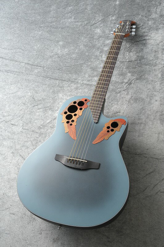 Ovation Celebrity Elite CE44-RBB(Reverse Blue Burs ...