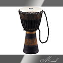 Meinl }Cl Original African Style Rope Tuned Wood Djembe 10