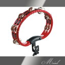 Meinl }Cl Mountable ABS Tambourine Steel Jingles Nickelsilver Plated Steel [TMT2R] }E^uE^o