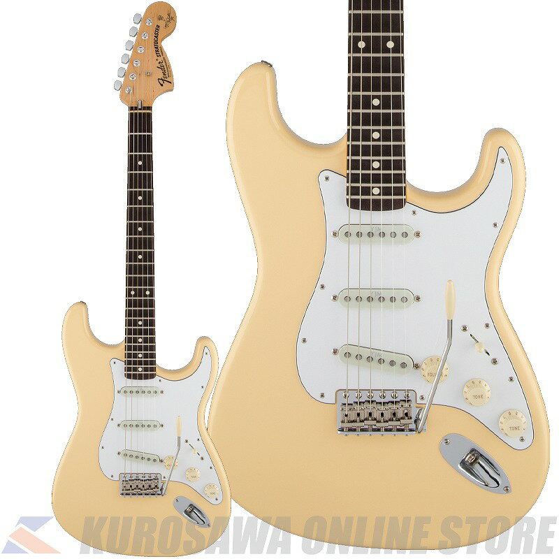 Fender Yngwie Malmsteen Stratocaster, Scalloped intage White yXgbvv[gz(\t)