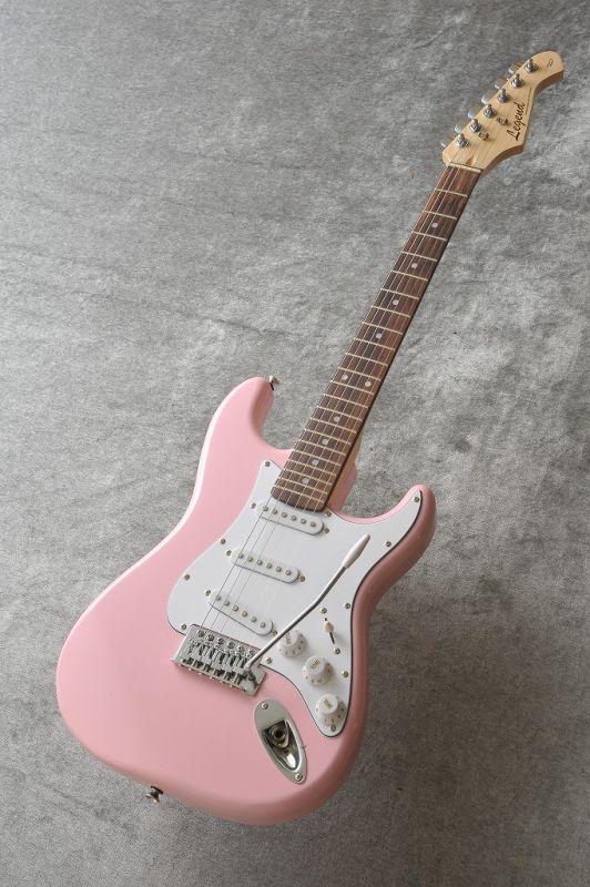 Legend LST-MINI KWPK(Kawaii Pink)《ミニサイズギター》