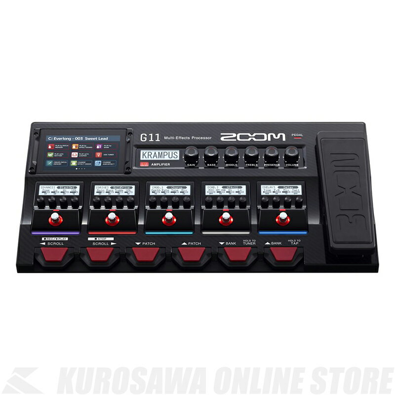 ZOOM G11 [Multi-Effects Processor]̵