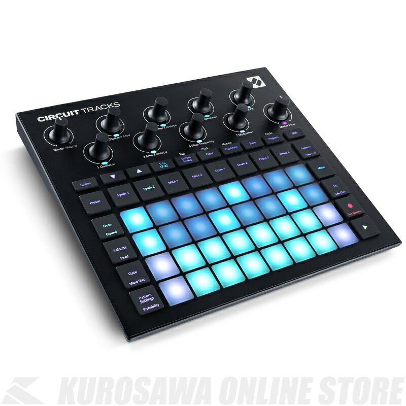 novation Circuit Tracks (グルーブボックス / リズムマシン)【ONLINE STORE】