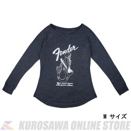 Fender Mermaid Women's Long Sleeve, Navy, M (ご予約受付中)【ONLINE STORE】