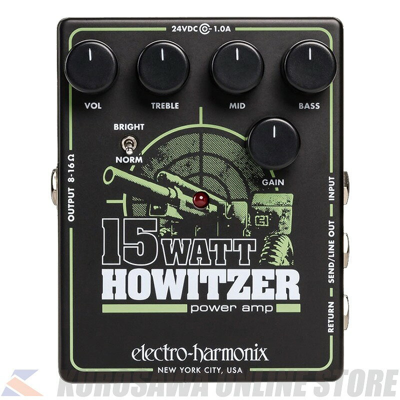 electro-harmonix 15 WATT HOWITZER Guitar amp/preamp (ギターアンプ/プリアンプ)