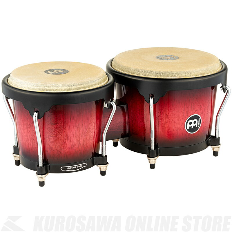 Meinl Percussion マイネル ボンゴ Headliner Series Wood Bongo HB100WRB