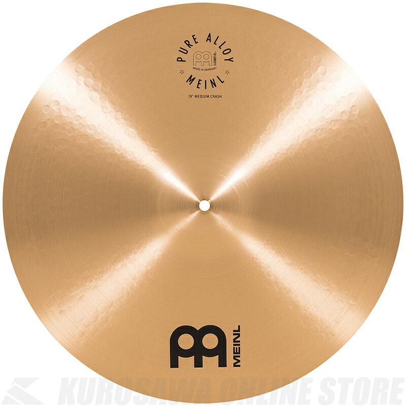 Meinl マイネル Pure Alloy シリーズ Crash 19