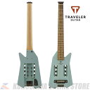 -Ultra-Light EDGE Surfin USA (BLU)- TRAVELER GUITAR (トラベラーギター) の「Ultra-Light EDGE」は、手軽に持ち運びができるコンパクトなエレクトリック・アコースティックギターです。 Ultra-Light EDGEは、Ultra-Lightシリーズでは初となる米国でハンドアッセンブルをし、革新的な進化を実現したモデルです。 ボディは、米国Panolam Surface Systems®社のデコラティヴ・ラミネート・マルチ・プライ・バーチ材「Pionite® (パイオナイト)」を採用しています。 既存のUltra-Lightシリーズはネックとボディが一体構造ですが、Ultra-Light EDGEはマホガニー・ネックを4点留めのボルト・オンジョイントを採用しています。 ボディはトップ側とバック側の2ピースの構造で、カラーはサーフィンUSA (ブルー) です。 フィンガーボードはブラック・ウォールナットとなっています。 アンダーサドル・ピエゾピックアップの信号は、ボディエンドのアウトプットジャックから出力され、外部アンプに接続することでエレクトリック・アコースティックギターとして使用可能です。 アコースティック弦を使用しているので、アコースティックギター的なナチュラルなクリーントーンを提供します。 スケールは25.5インチ (約648mm) 、22フレットを採用しているので、ミニギターとは異なり、違和感なく演奏できます。 ボディのマシンカット、サンディング、フィニッシュから最終組込みまでの作業は、トラベラーギターの本拠地である米国カリフォルニア州レッドランズにて行われています。 バックパックスタイルのギグバッグ付属ですので、どこへでも気軽に持ち運べ、演奏が楽しめます。 ※商品画像はサンプル画像となります。 -Specification- ■Body: Pionite® ■Neck: Mahogany ■Neck Radius: 400mm (15.75") ■Neck Width at Nut: 約44.5mm (1.75") ■Scale Length: 648mm (25.5") ■Fingerboard: Black Walnut ■Bridge:Derlin ■Fingerboard Inlays: Dots ■Frets: 22 Medium ■Construction: Bolt-On ■Hardware: Black Closed Gear ■Color: Surfin USA (BLU) ■Pickup(s): Traveler Piezo ■Electronics: Passive Electronics ■Audio Output: Standard 1/4 In. Jack ■Body Thickness: 約38mm (1.5") ■Body Width: 254mm (10") ■Overall Depth: 約51mm (2") ■Overall Length: 約756mm (29.75") ■Strings: Phosphor Bronze (.010, .014, .023, .030, .039, .047) ■Weight: 約1.6kg (3lbs. 11oz.)