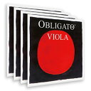 ピラストロ社ビオラ弦「オブリガート」 ピラストロ社の代表的なビオラ弦。 芯材には最新の合成繊維『シンセティックコア』を使用。 音量を得やすい弦ですのでパワーが足りない場合にはお試し頂きたい弦です。 古典からロマン派、近現代に至るまで幅広い音楽に対応できるのもこの弦の魅力です！