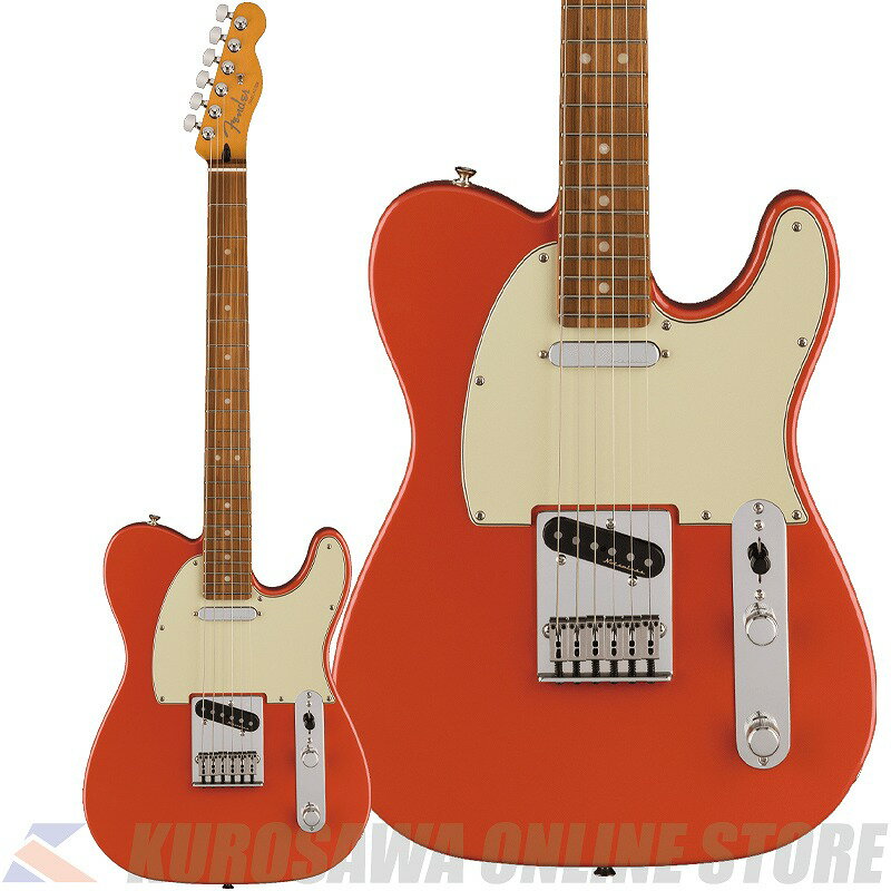 Fender Player Plus Telecaster Pau Ferro Fiesta Red yP[uv[gz(\t)