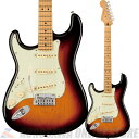 Fender Player Plus Stratocaster Left-Hand, Maple 3-Color Sunburst yP[uv[gz(\t)