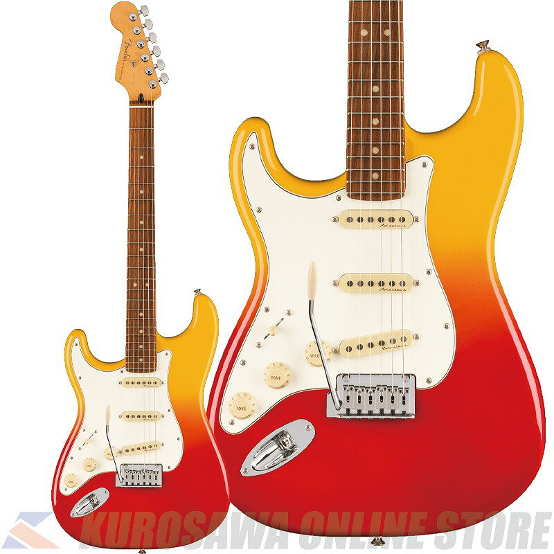 Fender Player Plus Stratocaster Left-Hand Pau Ferro Tequila Sunrise yP[uv[gz(\t)