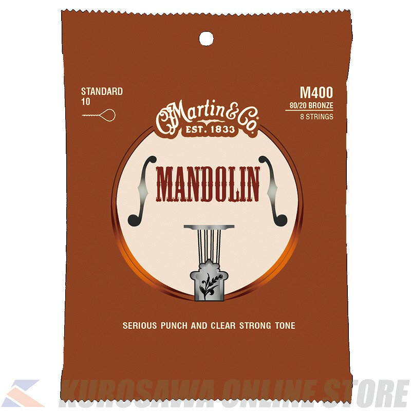 Martin Mandolin Strings 80/20 Bronze (Standard)[M400]ڥͥݥ