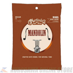 Martin Mandolin Strings Monel (Medium)[M465]【ネコポス】