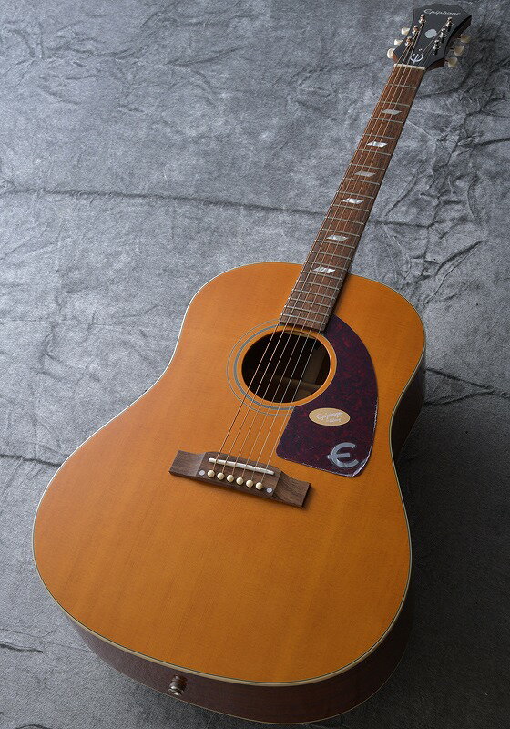 Epiphone Masterbilt Texan Antique Natural Aged 【アクセサリーセットプレゼント】【店頭未展示品】【即納可能!】