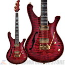 MD-Electric Guitar line は1997年のデビュー当時、安価なギターの開発と販売からスタートしました。しかし「安価＝チープな楽器」という固定観念から脱却するべく、本当に価値のある楽器の開発へとシフトし、完成したのが「MD- MM Produce」のラインです。 これらは楽器作りのプロデューサー Toshi Owa 氏が得たのノウハウと、日本を代表するミュージシャン松原正樹氏のこだわりが重なり、『思いをカタチに・・・』をテーマに、木材のセレクトからパーツのセットアップに至るまで2人のノウハウが集約された1本です。 筆頭モデル「MD-Premier G1」は、後世に残る Made in JAPAN の名器として受け継がれるものと確信しています。 2013年の後半からは、そのノウハウをより多くの方に体感して欲しいとの思いから、コストパフォーマンスに優れた MD-Premier G1 の生まれ変わり (Reborn) として、G1-Reborn がラインナップに加わります。 これらはプロミュージシャンの現場での要望や、木材、パーツの持つ特性を融合させ、Owa 氏自身が組込み/監修するシリーズとして誕生しました。 0フレット仕様による開放弦からすべてのフレットでの音の統一感とローアクションによる弾きやすさ。 セットネックジョイントをヒールレス加工したハイフレットまでスムーズな演奏性。 美しく見やすいアバロン貝のポジションマーク。 音程調整しやすい緩やかな効きのアーム。 糸巻はGOTOH製SG381-05/MG-T locking keyを使用、ポストの高さを変えることによりテンションの確保を実現。 国産ハイエンドギターに搭載されているKARIYA-PICKUPSとの共同開発で生まれたピックアップはピッキングのニュアンスを正確に伝え、タップスイッチを使用しても埋もれない芯の有る音と多彩な音色の幅を実現しています。 ジャンルにとらわれないトップスタジオミュージシャンのアイデアが結集されたギターです。 ■MD-G1/R ブリッジと糸巻 Steel saddleは音の要、EV510T-FEを標準装備 糸巻はGOTOH製SG381-05/MG-T locking keyを採用。 この糸巻はポストの高さが1~3弦と4~6弦で違っており2段階になっています。 この段差アイデアは亡き松原正樹氏とクエストインターナショナルが熟考した結果です。 ■MM Produce M2 Pickup Alnico#3をM1ピックアップと同じ含侵方法を施し、粘りのあるサウンドとふくよかなウォームトーンを演出します。キャラクターは元祖G1ギターに搭載されているM1ピックアップを基本にしたオールマイティーなサウンド設計で、ピッキングニュアンスを正確に伝えるレスポンス、VST-1Circuitによりミディアムスケールながらロングスケールのハーフトーンの様なサウンドメイクも可能、タップスイッチを使用しても芯の有るサウンドです。 国産ハイエンドギターに搭載されているKARIYA-PICKUPSとの共同開発で生まれたピックアップです。 ■ヒールレス加工 セットネックジョイントをヒールレス加工したハイフレットまでスムーズな演奏性。 ■アーム 音程調整しやすい緩やかな効きのアーム。 ■SPEC Body Top： Solid Maple covered+ Quilted maple (Arched top) Body Back： Mahogany Body Construntion： Hollow-chamber /F-hole Neck： Mahogany + Maple + Mahogany 3ply Neck Neck Joint： Set-neck joint and heel-less cutaway Fingerboard： Ebony with Abalone original inlay position markers Fret： Zero Fret Scale： 24.75inches / 22Frets Machine head： GOTOH SG381 MG-T Locking-Tuner Tremolo： GOTOH EV510T-FE Pickups： front : MD-Original M2/N Alnico #3 Pickup rear : MD-Original M2/B Alnico #3 Pickup Control： Mater Volume /Mater Tone/ CoiltapSW /5Way Select SW Color： See-through Red (SR) /See-through Blue (SBL) /See-through Black (SBK) Accessories： GVB-60E