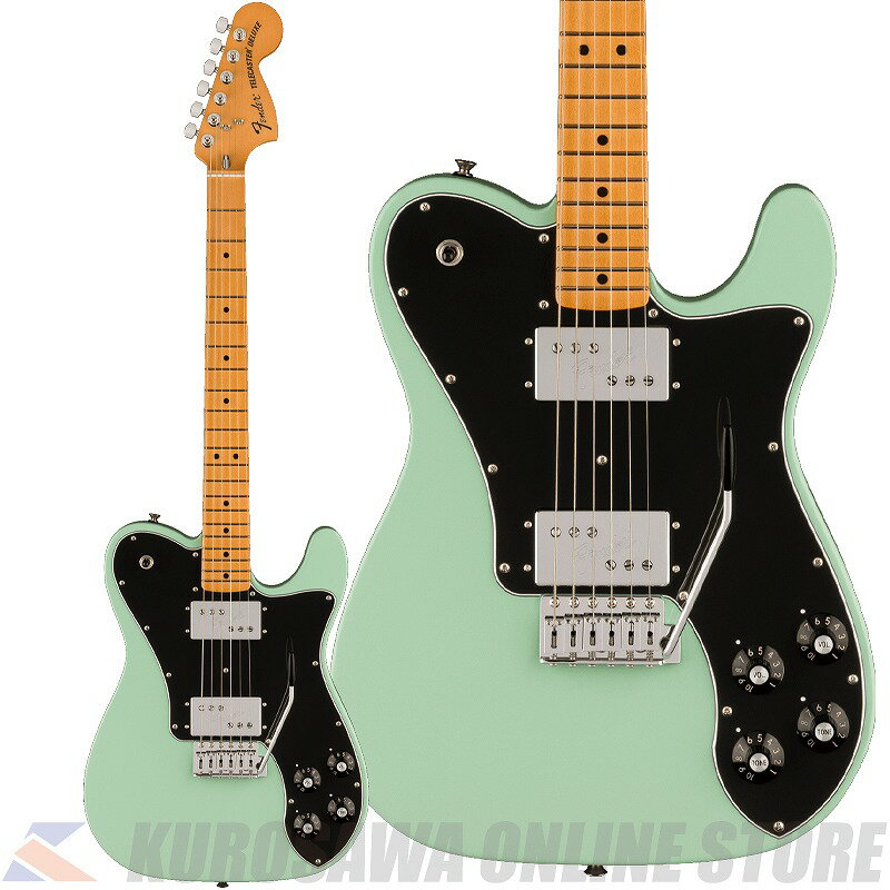 Fender Vintera II 70s Telecaster Deluxe with Tremolo, Maple, Surf Green y\P[uv[gz(\t)