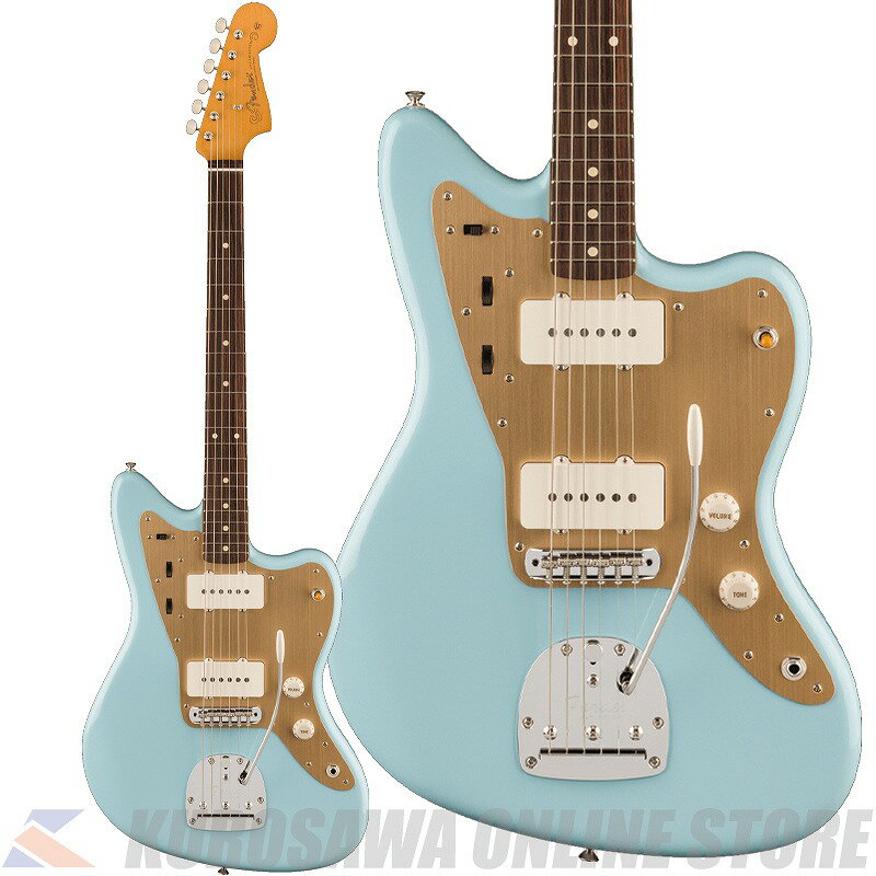 Fender Vintera II 50s Jazzmaster, Rosewood, Sonic Blue y\P[uv[gz(\t)