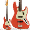 Fender Vintera II 60s Jazz Bass, Rosewood, Fiesta Red y\P[uv[gz(\t)