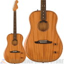 Fender Highway Series Dreadnought, Rosewood, All-Mahogany 【高性能ケーブルプレゼント】(ご予約受付中)