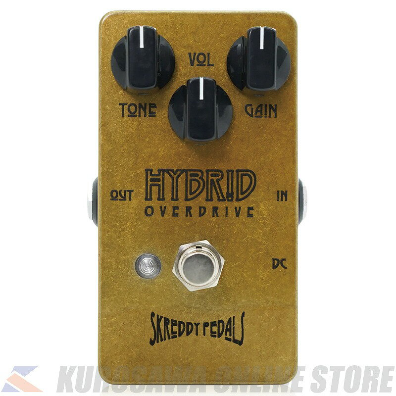 Skreddy Pedals Hybrid Overdrive 【ハイブリッドファズドライバー】(ご予約受付中)