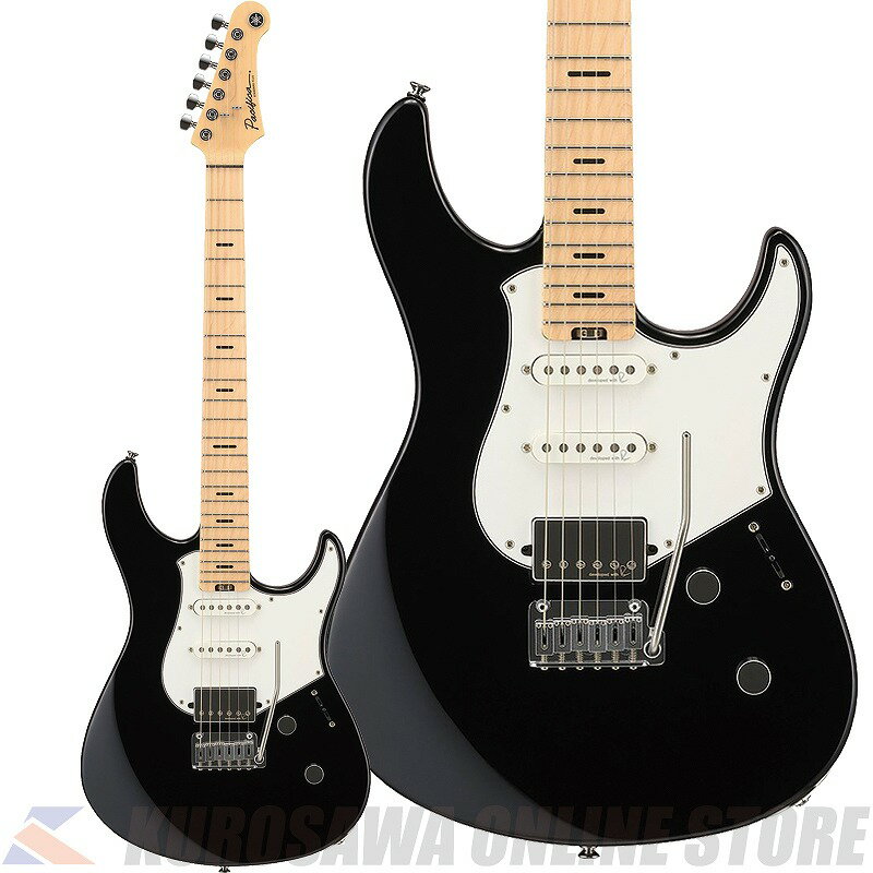 Pacifica Standard Plusはモダンなサウンドメイキングを求めるギタリストの為に設計されています。 音響特性を追求した新設計ボディデザイン・ステンレスフレットとGOTOH製パーツ採用によるスムースな演奏性と耐久性・RUPERT NEVE DESIGNS社との共同開発の"Reflectone"ピックアップによるバランスのとれたサウンドによって、優れたパートナーとしてあなたのインスピレーションを刺激します。 ■「アコースティック・デザイン」によるバランスの取れたトーン ヤマハ独自の音響設計テクノロジー /3Dモデリングを用いた科学的なアプローチにより、ボディの鳴りを高め、ネックへの振動を効率的に伝えるようボディ(ピックガード下部)にルーティングを程しています。 ■スムーズな演奏性 スリムCシェイプネック、新設計のネックジョイント、350mmR指板を特徴とする、Pacifica Standard Plusは快適で優れた演奏性を提供します。 ■スリムCシェイプメイプルネック 快適さとスピード感を備えたモダンなスリムCシェイプネック。 スムーズな演奏を可能にするサテンフィニッシュ。 ■カーブドネックジョイントヒール 滑らかな形状をしたジョイントヒールデザインにより、ハイポジションでの演奏をより快適にします。 ■新設計のボディーコンターデザイン 身体にフィットする新設計のボディコンターデザインが快適な演奏性を高めます。 ■新開発"Reflectone(リフレクトーン)"ピックアップ Reflectoneピックアップは本モデルのためにRUPERT NEVE DESIGNS社と共同開発されました。 タイトに引き締まった低音・明瞭でクリアな高音が特徴的な、モダン且つバランスの良いサウンドを出力。 各ピックアップの出力をコントロールしバランスを整えたSSH配列・コイルタップ可能なリアハムバッカーの組み合わせにより多彩なサウンドを実現します。 ■日本のシティポップアートからインスパイアされたフィニッシュ 日本のヤマハとL.A. のチームが意見を出し合い、日本のシティポップアートと太陽が降り注ぐ南カリフォルニアの雰囲気からインスピレーションを得た明るく爽やかなフィニッシュを採用しました。 ■ローズウッド/メイプル指板 温かみのあるトーンが特徴的なローズウッドと歯切れのよい明るいトーンが特徴的なメイプルから指板が選択可能 ■ステンレスフレット 耐久性に優れ、スムーズなスライド・チョーキングを実現する ミディアムサイズのステンレスフレットを採用しています。 ■GOTOH製ハードウェア GOTOH製ロッキングチューナー(SG381 MG-T)とGOTOH製2点支持トレモロブリッジ(510T-FE1)の組み合わせにより スムーズな操作性と抜群のピッチ安定性を実現します。 ■SPEC ボディ：アルダー ネック：メイプル ボディ/ネック構造：ボルトオン ネックフィニッシュ：ナチュラルスムースサテンフィニッシュ 指板：メイプル 指板アール：350mm ナット素材/幅：GraphTech TUSQ/42mm フレット数/サイズ：22/ミディアムステンレス ブリッジ：Gotoh 510T FE-1 弦間ピッチ：10.8mm 弦：D'Addario EXL-120/ 0.009-0.042 スケール：648.0mm ピックアップ：リフレクト—ン HS7n,リフレクト—ン HS7m，リフレクト—ン HH7b ピックアップスイッチ：5P セレクタースイッチ コントロール：マスターボリューム、マスタートーン（＋コイルタップスイッチ） ペグ：Gotoh SG381 MG-T (ロッキングチューナー) ・ギグバッグ付属