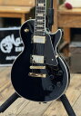 Epiphone Les Paul Custom Ebony #25031520798【3.96kg】【店頭未展示品】【高性能ケーブルプレゼント!】